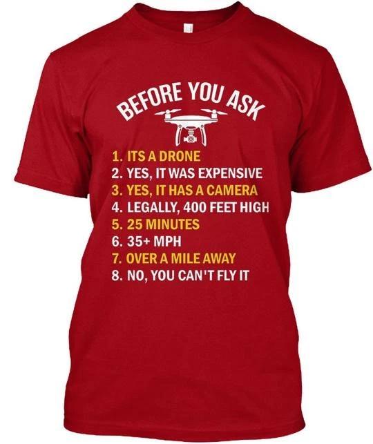 Before You Ask Funny Drone 1 Its A 2 Yes It Was TTshirt Made in USA S to 5XL 3XL
Before You Ask Funny Drone 1 Its A 2 Yes It Was TTshirt Made in USA S to 5XL 3XL