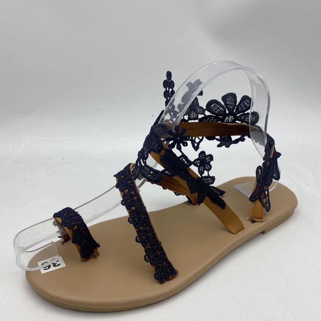 2022 Summer Plus Size Bohemian Floral Flat Roman Sandals for Women 36 чёрный
2022 Summer Plus Size Bohemian Floral Flat Roman Sandals for Women 36 чёрный