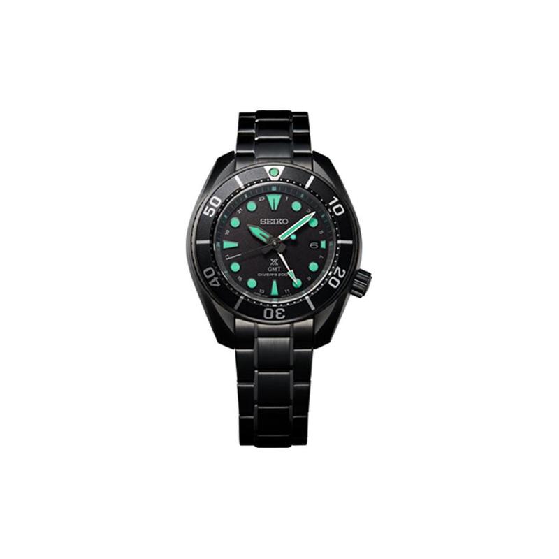 SEIKO 200 meters waterproof solar Quartz Steel Strap 45mm men s watch black dial SBPK007
SEIKO 200 meters waterproof solar Quartz Steel Strap 45mm men s watch black dial SBPK007