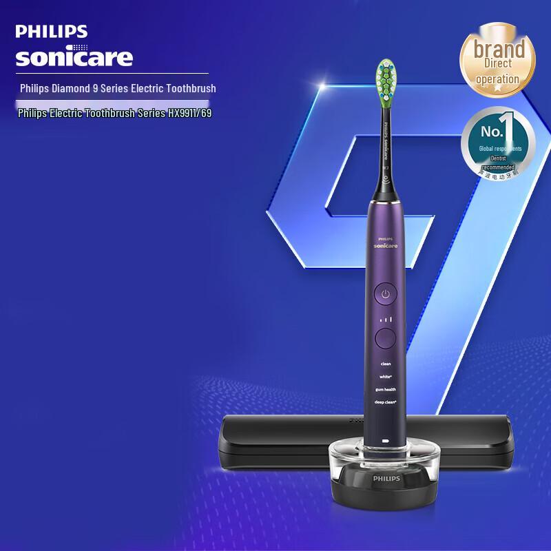 Philips Sonic Electric Toothbrush 9 Series HX9911
Philips Sonic Electric Toothbrush 9 Series HX9911