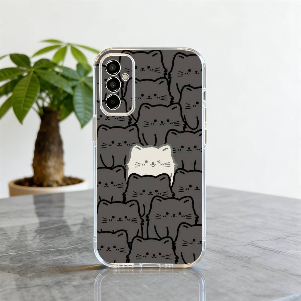 Simple and cute Phone Case For SamsungA10,12,20,21S,30,31,40,50,51,52,70,71 Transparent Cover Samsung a52 a52S
Simple and cute Phone Case For SamsungA10,12,20,21S,30,31,40,50,51,52,70,71 Transparent Cover Samsung a52 a52S