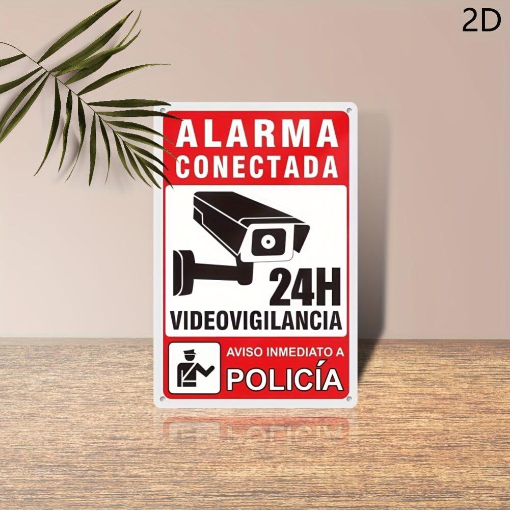 24-Hour Video Surveillance Metal Tin Sign - Security Warning Decorative Plate for Home, Hotel, or for Man Cave Wall Decor, Iron 20x30cm
24-Hour Video Surveillance Metal Tin Sign - Security Warning Decorative Plate for Home, Hotel, or for Man Cave Wall Decor, Iron 20x30cm