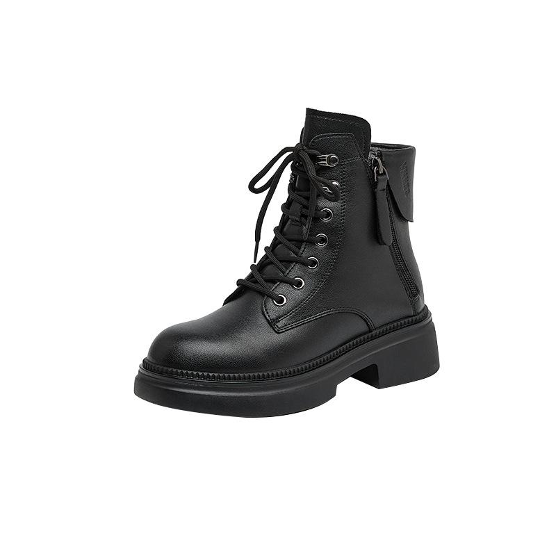 2025 autumn leather retro Martin boots women s Korean version double-sided zipper platform casual shoes women s soft-soled women s leather boots 35
2025 autumn leather retro Martin boots women s Korean version double-sided zipper platform casual shoes women s soft-soled women s leather boots 35