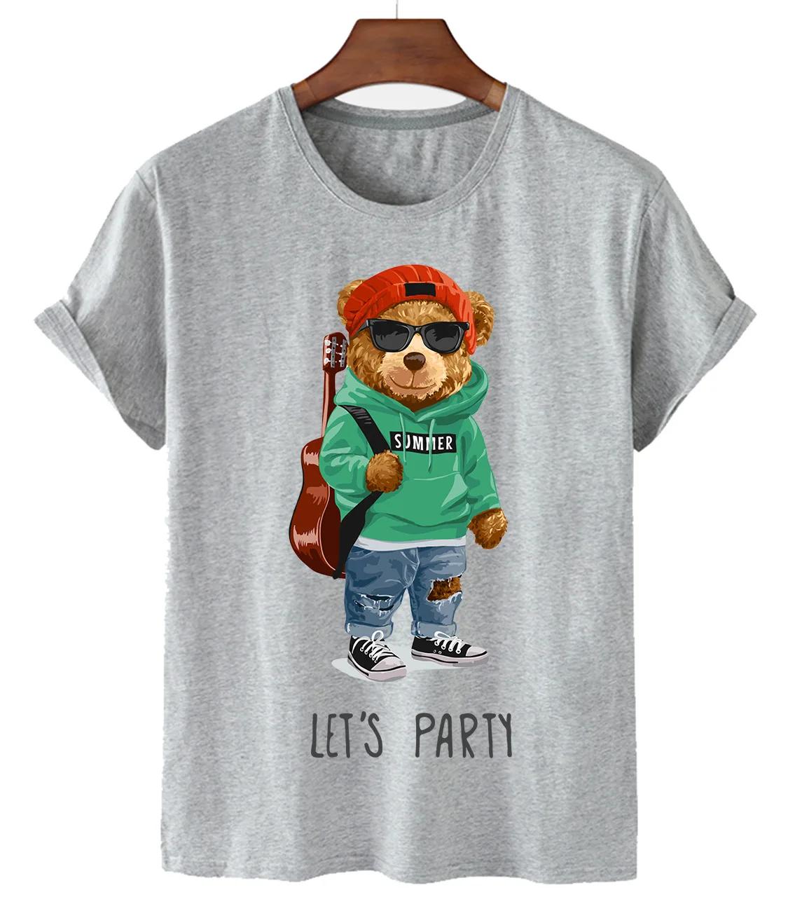 Fun Bear Printed Tshirt for Men and Women Fashion Cartoon Harajuku Casual Tshirt S
Fun Bear Printed Tshirt for Men and Women Fashion Cartoon Harajuku Casual Tshirt S