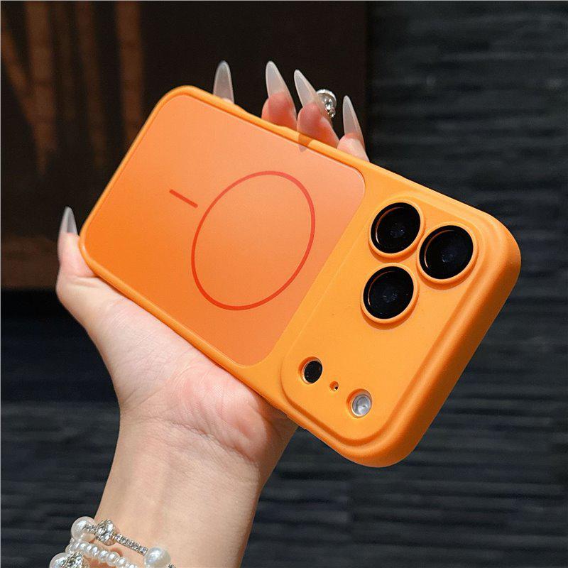 Compatible with Apple iPhone 17 Pro Max/16, Magnetic Hard Case with Lens Film and Ring, fits models 14, 15. iPhone 17 помаранчевий
Compatible with Apple iPhone 17 Pro Max/16, Magnetic Hard Case with Lens Film and Ring, fits models 14, 15. iPhone 17 помаранчевий