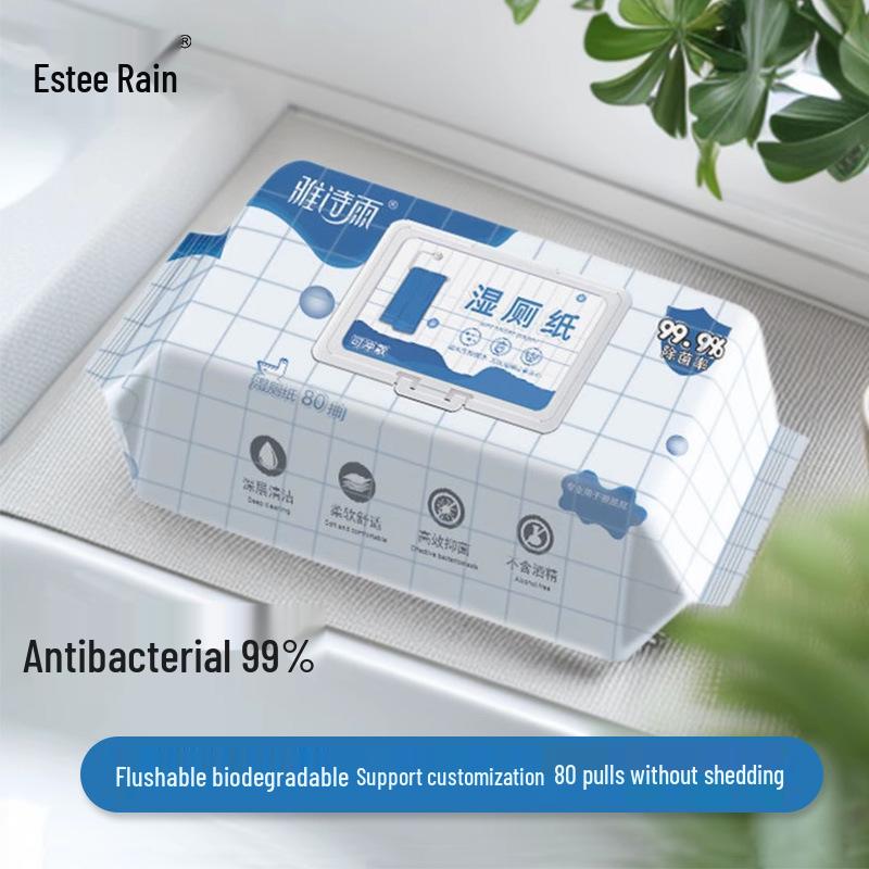 Flushable Extra-Large Wipes, Rapidly Dissolvable, 80 Count - Family Pack
Flushable Extra-Large Wipes, Rapidly Dissolvable, 80 Count - Family Pack