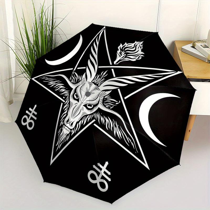 Baphomet Goat Head Pentagram Occult Symbol Sticker Decal Laptop Car Window Wall Bumper Sticker 5 Umbrella, Cute Umbrella with Cute Design, Portable 3
Baphomet Goat Head Pentagram Occult Symbol Sticker Decal Laptop Car Window Wall Bumper Sticker 5 Umbrella, Cute Umbrella with Cute Design, Portable 3