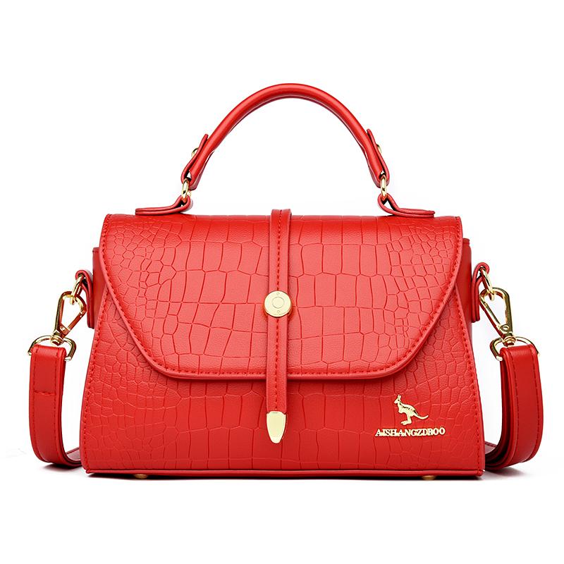 Luxury Women Tote Fashion Crocodile Pattern Noble Luxury Leather Female Handbag Brand Designer Shoulder Crossbody Bag phone Sac 24cm 9cm 17cm
Luxury Women Tote Fashion Crocodile Pattern Noble Luxury Leather Female Handbag Brand Designer Shoulder Crossbody Bag phone Sac 24cm 9cm 17cm