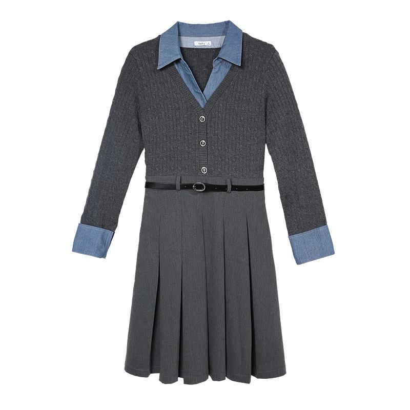 BETU Women s Elegant Patchwork Belted Dress M
BETU Women s Elegant Patchwork Belted Dress M