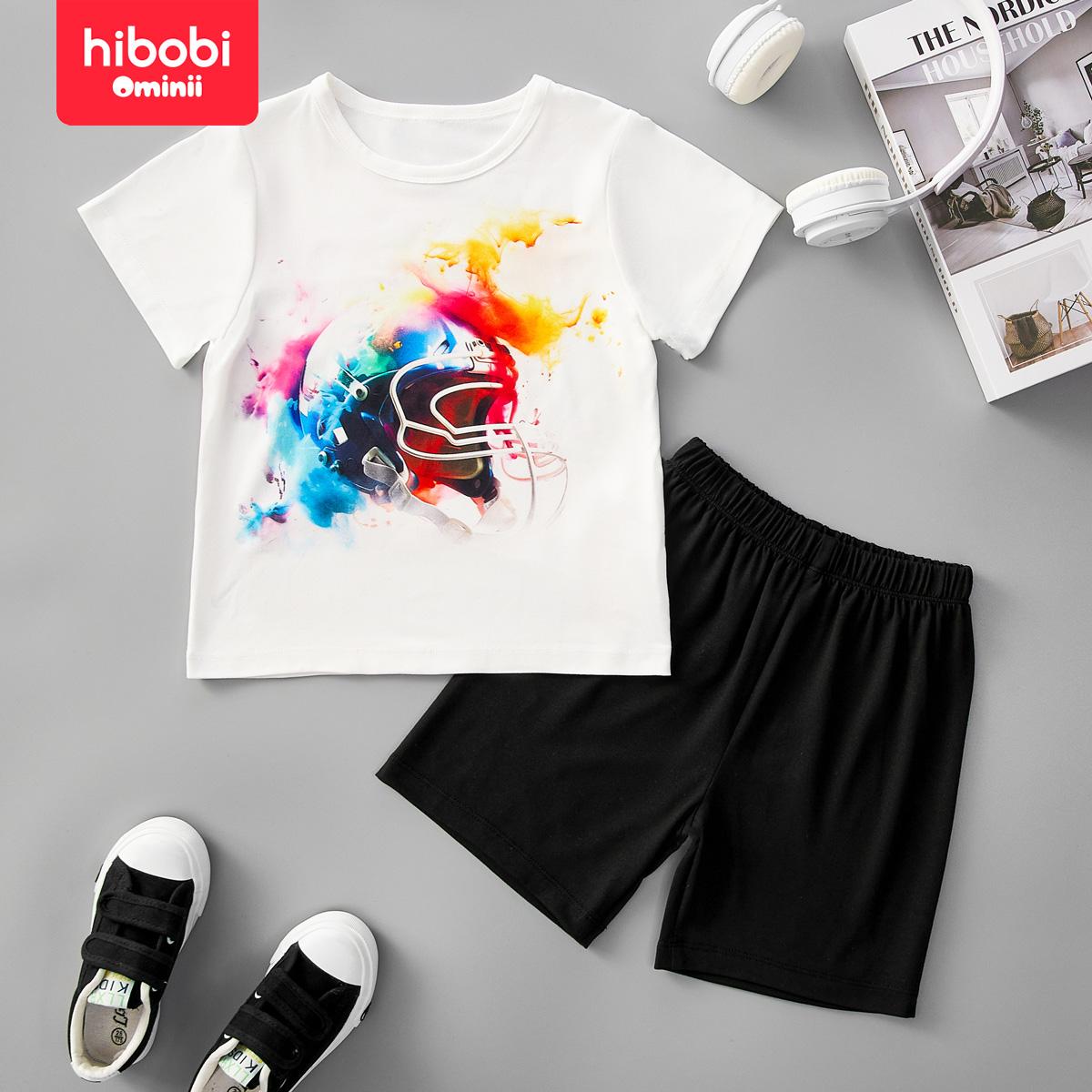 Футбольная кепка для регби для мальчиков hibobi, комплект из футболки с короткими рукавами и шорт с принтом 18-24 Months белый
Футбольная кепка для регби для мальчиков hibobi, комплект из футболки с короткими рукавами и шорт с принтом 18-24 Months белый