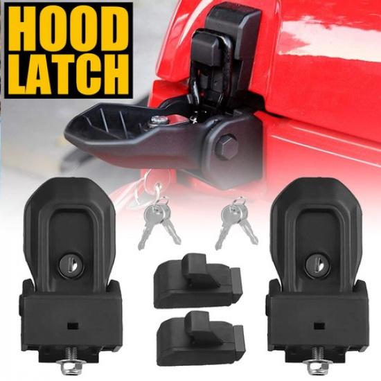 Hood Latches Catch Lock Kit for Jeep Wrangler JL Gladiator JT 2018-24 With Key V
Hood Latches Catch Lock Kit for Jeep Wrangler JL Gladiator JT 2018-24 With Key V