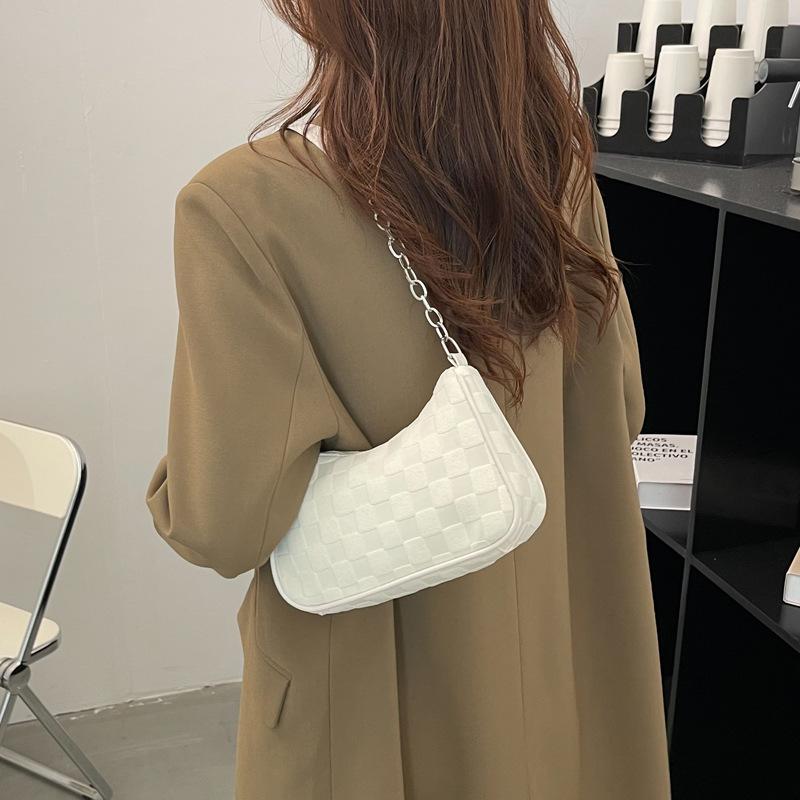 Bag Women s 2025 Autumn New Fashion Canvas Plush Plaid Underarm Bag Women s Chain Shoulder Bag чорний
Bag Women s 2025 Autumn New Fashion Canvas Plush Plaid Underarm Bag Women s Chain Shoulder Bag чорний