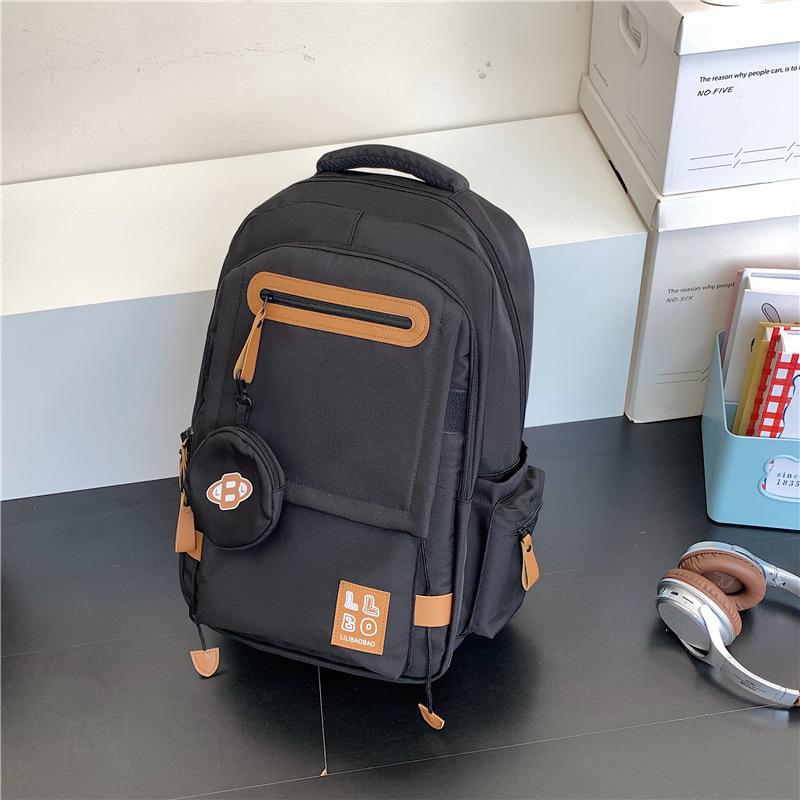 Large Capacity Spine-Protecting Backpack for High School Students чорний
Large Capacity Spine-Protecting Backpack for High School Students чорний