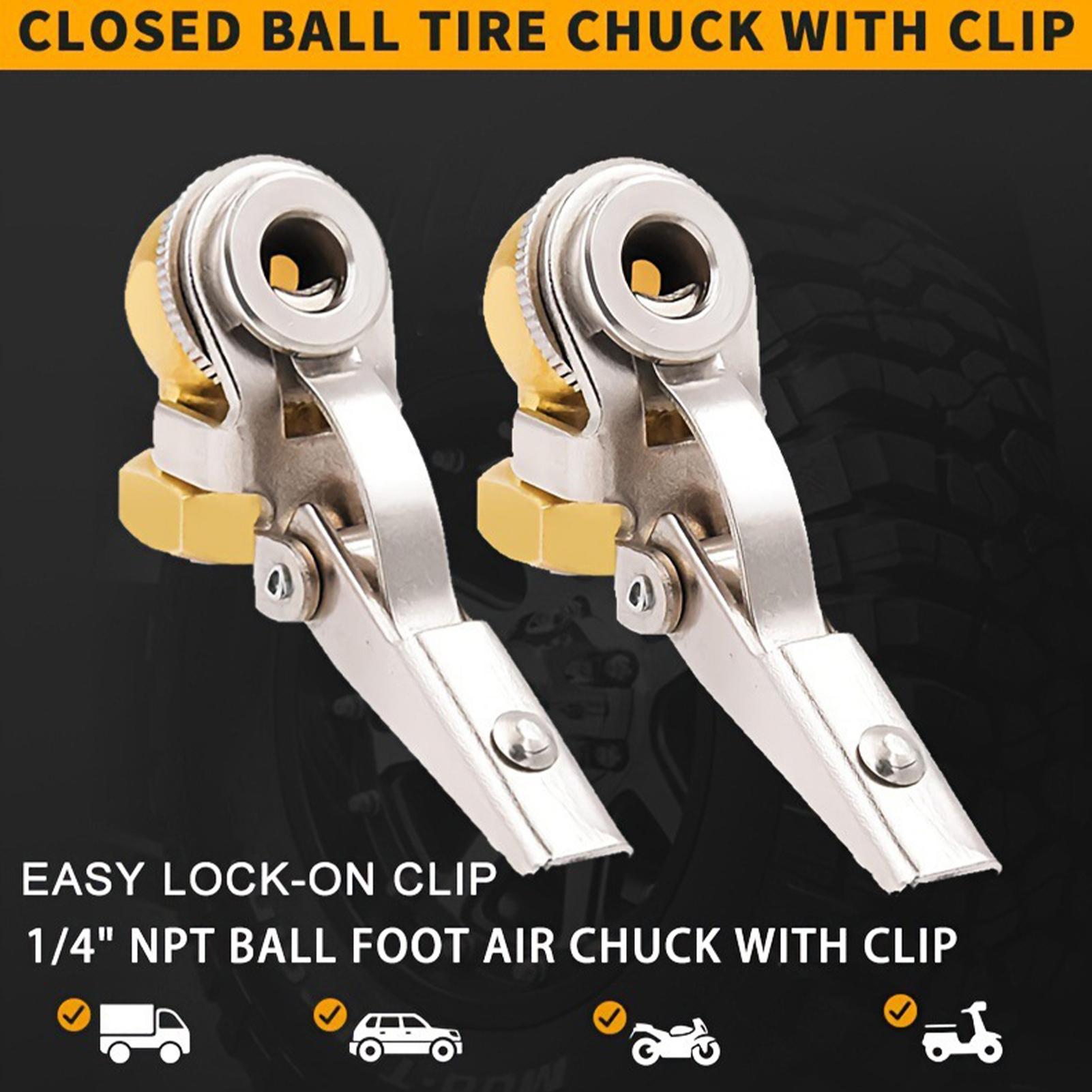 Locking Air Chuck Leak-Proof Attachments With Quick Plug Car Tire Inflator Hose Adapter For Motorcycle RV Truck Bike Scooter CHINA
Locking Air Chuck Leak-Proof Attachments With Quick Plug Car Tire Inflator Hose Adapter For Motorcycle RV Truck Bike Scooter CHINA