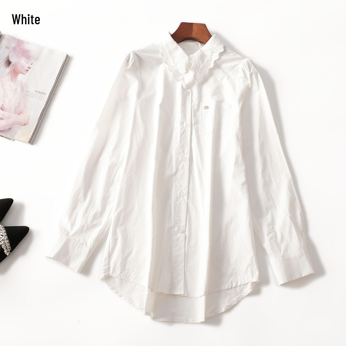 Autumn Long Sleeve Mid-Length Shirt – Women s Quality Fashion L білий
Autumn Long Sleeve Mid-Length Shirt – Women s Quality Fashion L білий