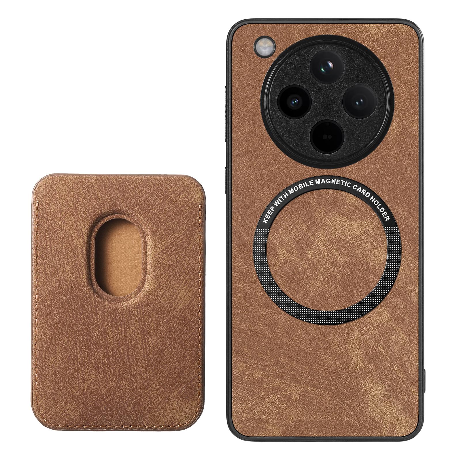 For Oppo Find X8 5G Case Retro Leather+TPU Phone Cover with Detachable Card Slot Brown
For Oppo Find X8 5G Case Retro Leather+TPU Phone Cover with Detachable Card Slot Brown