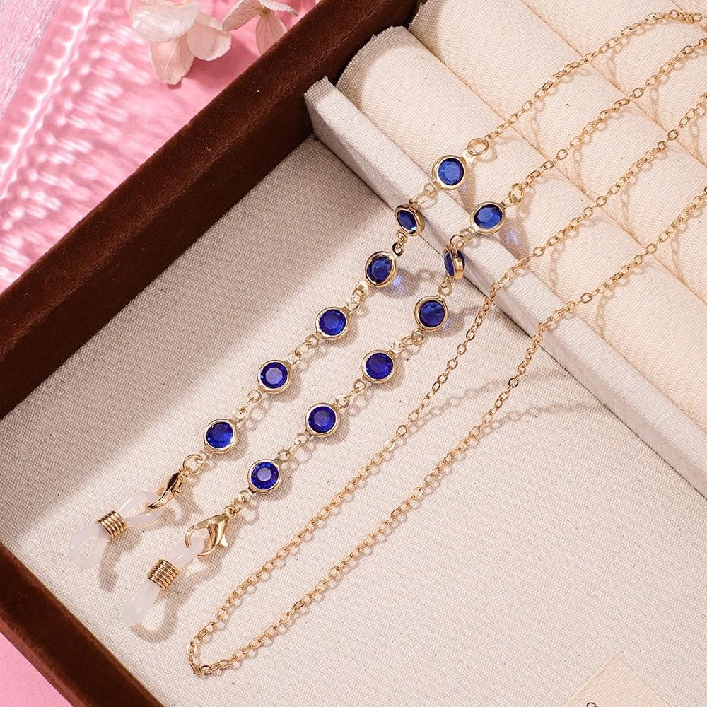 Necklace Style Colorful Crystal Beads Eyeglass Holder Anti Drop Nonslip Glasses Chain Multicolor Glasses Straps Women Men
Necklace Style Colorful Crystal Beads Eyeglass Holder Anti Drop Nonslip Glasses Chain Multicolor Glasses Straps Women Men