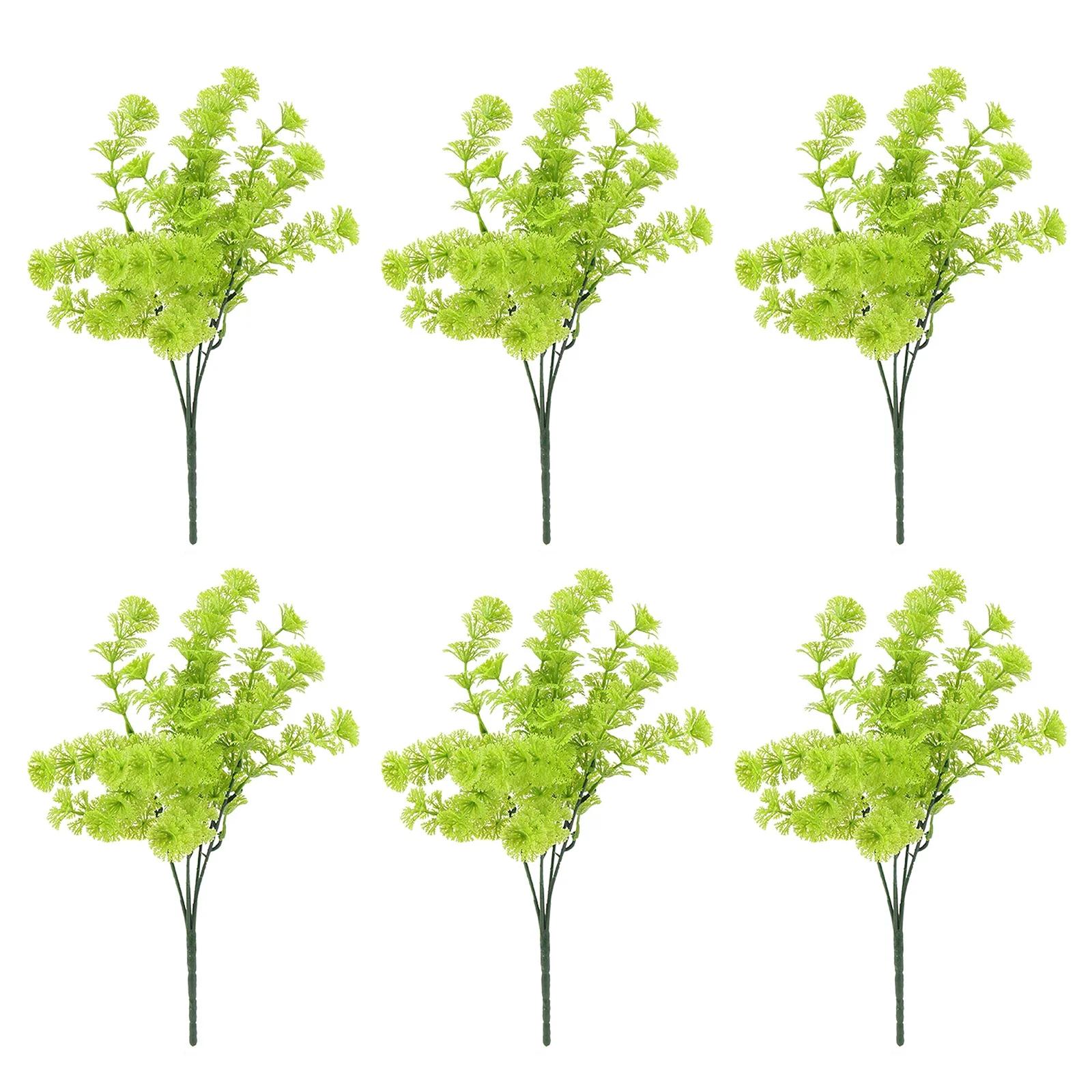 5 Fork Simulation Buddha Vanilla Herbs Realistic Plastic 6pcs/lot Artificial Green Plant Branch Home Garden Wedding Decor зелений
5 Fork Simulation Buddha Vanilla Herbs Realistic Plastic 6pcs/lot Artificial Green Plant Branch Home Garden Wedding Decor зелений