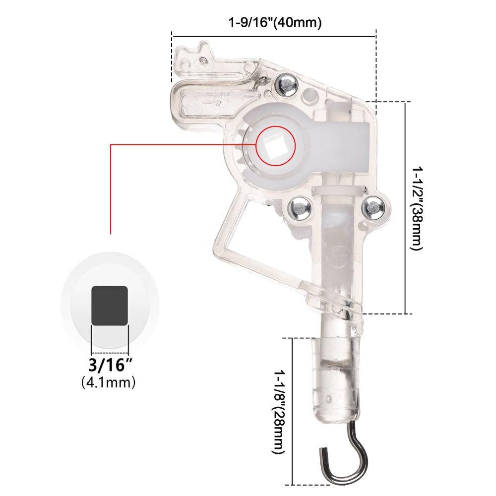 2 Аксесуар для штор Фурнітура для штор Гачки для штор Гачок-шестерня З єднувальні гачки Механізм нахилу Гачок
2 Аксесуар для штор Фурнітура для штор Гачки для штор Гачок-шестерня З єднувальні гачки Механізм нахилу Гачок