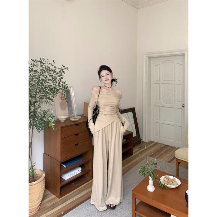 2025 Autumn/Winter Knit Top & Pants OOTD Set: High-End Style Two-Piece Ensemble Extra Large абрикосовий
2025 Autumn/Winter Knit Top & Pants OOTD Set: High-End Style Two-Piece Ensemble Extra Large абрикосовий