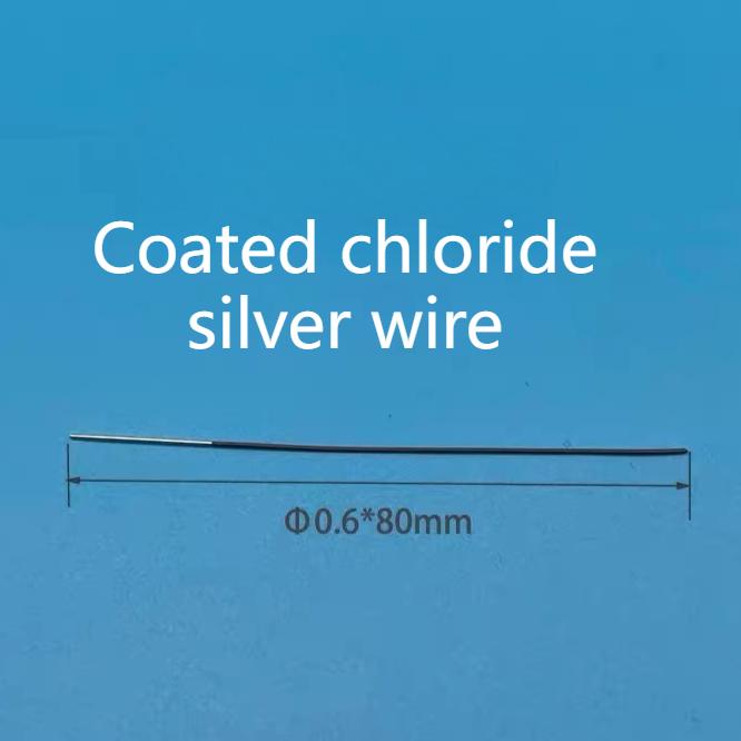 Electroplated pure silver wire chloride electrode silver wire 0.6*80mm chloride silver wire electroplating
Electroplated pure silver wire chloride electrode silver wire 0.6*80mm chloride silver wire electroplating