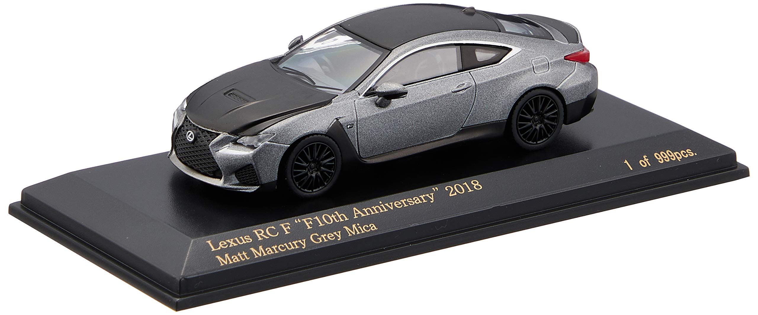 CARNEL Lexus RC FF 10th Anniversary 2018 Matt Mercury Grey Mica Готовый продукт CN640031 1/64
CARNEL Lexus RC FF 10th Anniversary 2018 Matt Mercury Grey Mica Готовый продукт CN640031 1/64