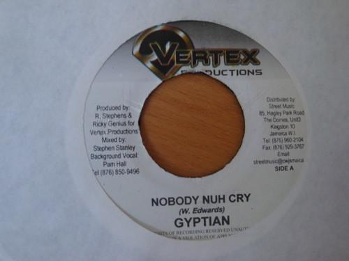 7inch Record GYPTIAN - Nobody Nuh Cry NONE Vertex Producti 2006 Jamaica Reggae, Ska & Dub Used
7inch Record GYPTIAN - Nobody Nuh Cry NONE Vertex Producti 2006 Jamaica Reggae, Ska & Dub Used