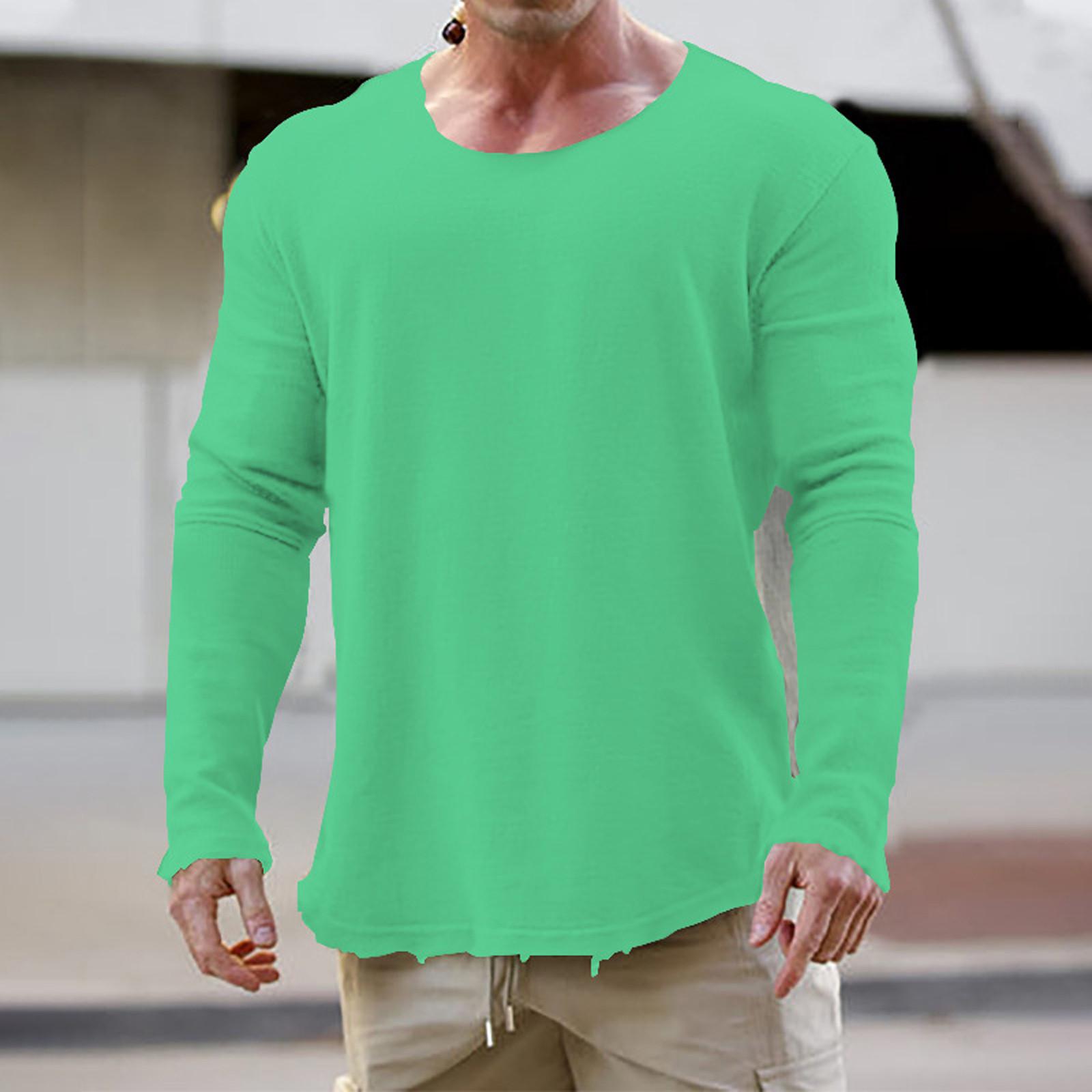 Мужская футболка с круглым вырезом, одежда для активного отдыха, с длинным рукавом, дизайнерская одежда Vintagep L зелёный
Мужская футболка с круглым вырезом, одежда для активного отдыха, с длинным рукавом, дизайнерская одежда Vintagep L зелёный