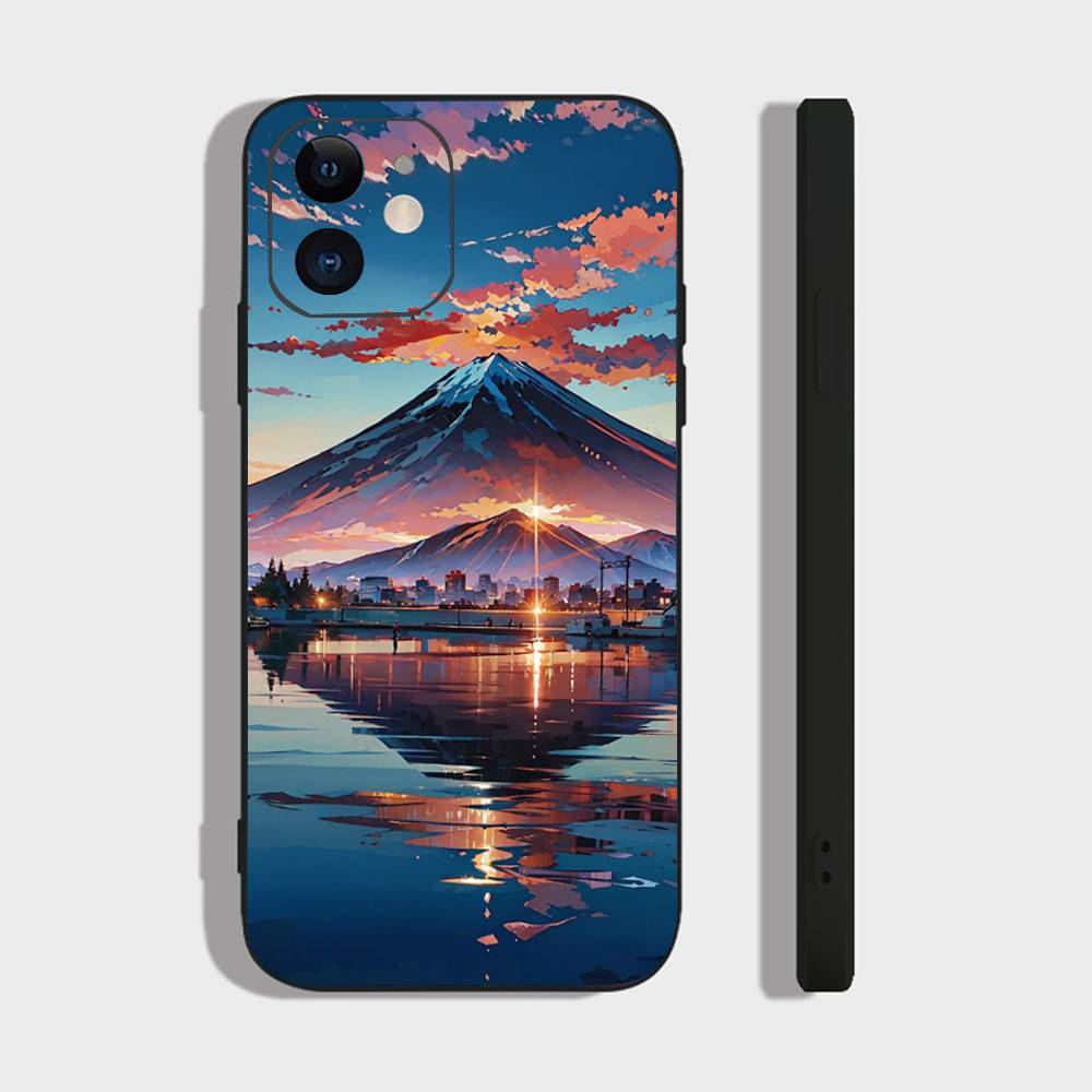 The Scenery Of Mount Fuji In Japan Phone Case For IPhone 17 Air 16 15 14 13 Pro Max 11 12 Black Silicone Cover IPHONE 15PRO
The Scenery Of Mount Fuji In Japan Phone Case For IPhone 17 Air 16 15 14 13 Pro Max 11 12 Black Silicone Cover IPHONE 15PRO