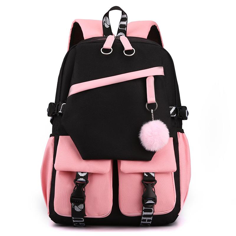 Student Schoolbag Korean Style Backpack Men and Women Simple Middle School Schoolbag Leisure Travel Backpack One size
Student Schoolbag Korean Style Backpack Men and Women Simple Middle School Schoolbag Leisure Travel Backpack One size