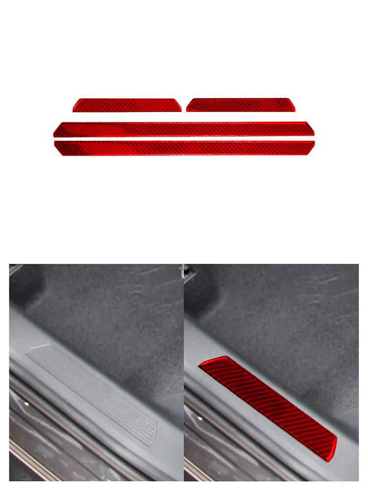 4pcs Carbon Fiber Car Door Threshold Anti Scratch Protective Stickers For Volkswagen VW Golf 8 MK8 GTI 2025 Accessories красный
4pcs Carbon Fiber Car Door Threshold Anti Scratch Protective Stickers For Volkswagen VW Golf 8 MK8 GTI 2025 Accessories красный