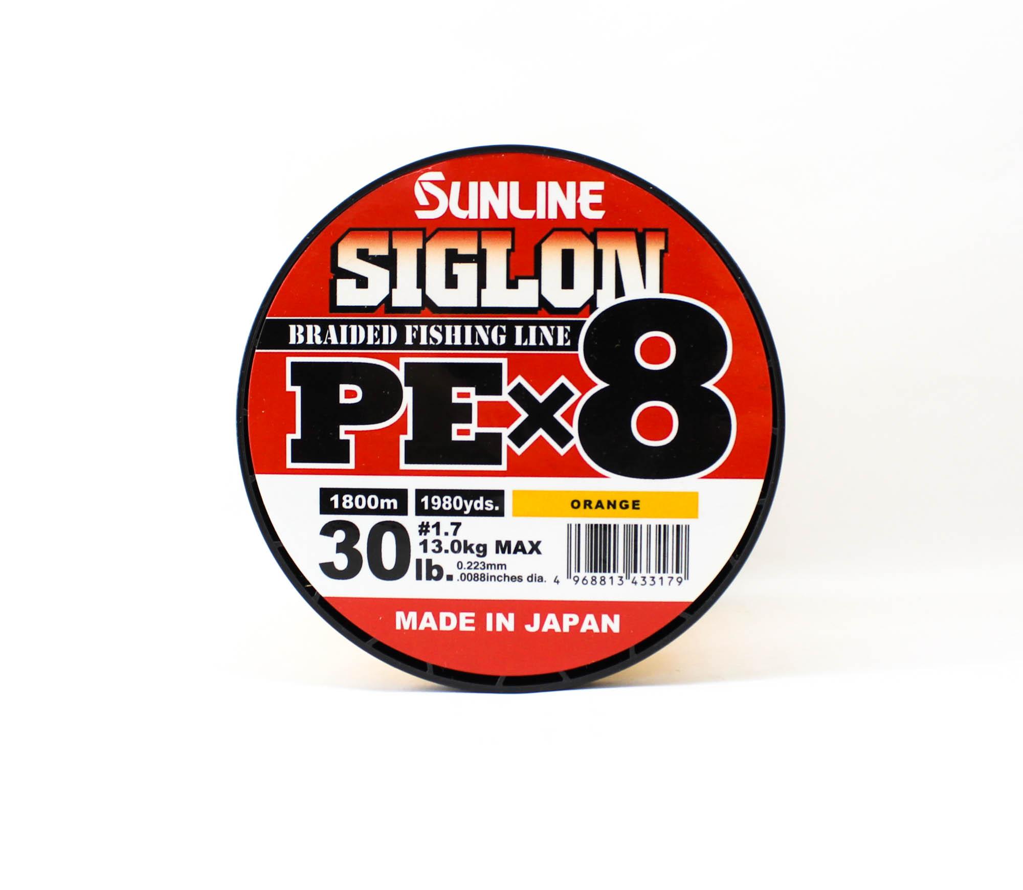 Sunline P.E Line X8 Siglon 1800M P.E 1.7 30LB Orange (3179) оранжевый
Sunline P.E Line X8 Siglon 1800M P.E 1.7 30LB Orange (3179) оранжевый