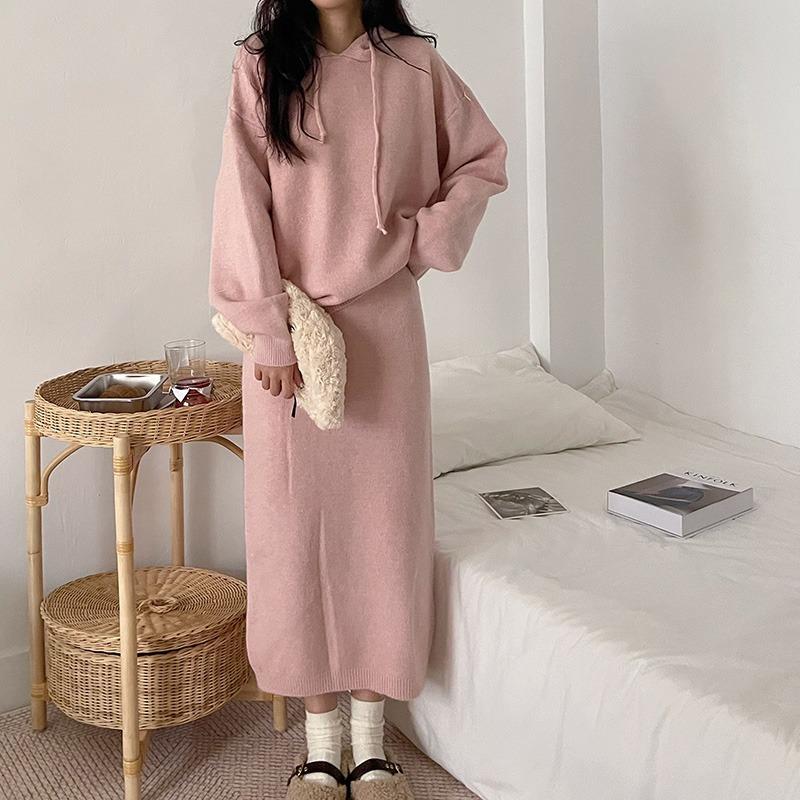 DIMANAF 2024 женский осенний пуловер с капюшоном, юбка, свитер, комплект из двух предметов, вязаный костюм, элегантные рубашки, свободные брюки, лето One Size
DIMANAF 2024 женский осенний пуловер с капюшоном, юбка, свитер, комплект из двух предметов, вязаный костюм, элегантные рубашки, свободные брюки, лето One Size