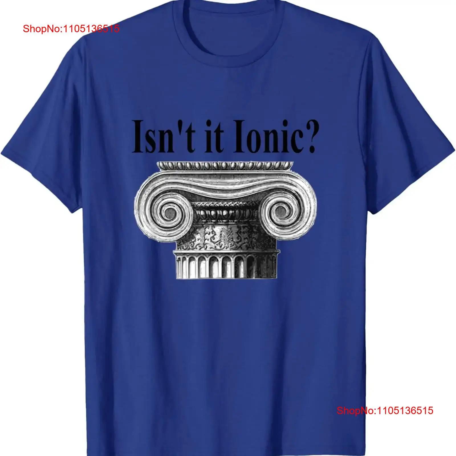 Classic Orders Isn t It Ionic Greek Architecture T Shirt vintage Washed Unisex Versatile designer clothes Casual Stretched 5XL різнокольоровий
Classic Orders Isn t It Ionic Greek Architecture T Shirt vintage Washed Unisex Versatile designer clothes Casual Stretched 5XL різнокольоровий