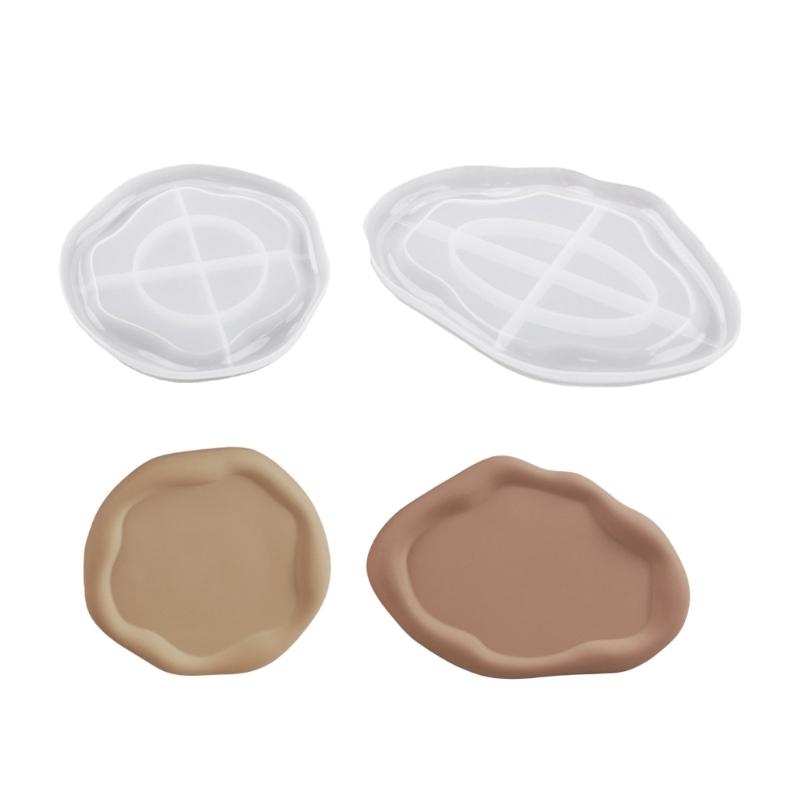 2PCS Epoxy Resin Crafting Molds Large Silicone Trays Moulds Candle Holder Molds Silicone Texture for Jewelry Tray Plate 1
2PCS Epoxy Resin Crafting Molds Large Silicone Trays Moulds Candle Holder Molds Silicone Texture for Jewelry Tray Plate 1