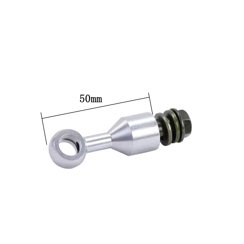Universal Motorcycle Hydraulic Brake Oil Hose Extension Bracket M10 Brake Hose Connector For Brembo RCS For Honda Yamaha Suzuki 50MM Silver
Universal Motorcycle Hydraulic Brake Oil Hose Extension Bracket M10 Brake Hose Connector For Brembo RCS For Honda Yamaha Suzuki 50MM Silver