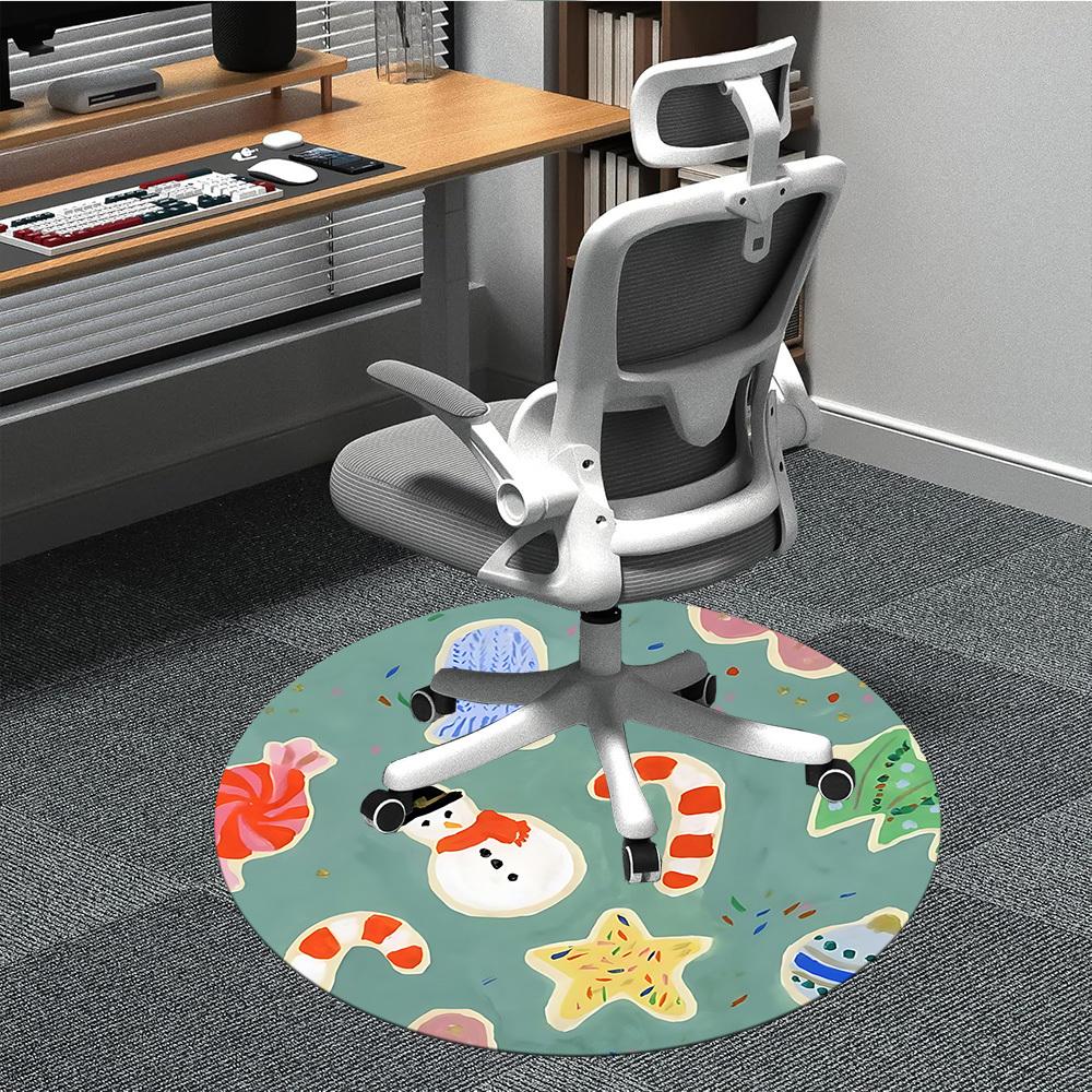 1pc Christmas Cookies Chair Carpet for Office, Non-slip, Soft and Durable Office Rug for Interior Decoration, Perfect for Office yy260313014 80cm by 80cm
1pc Christmas Cookies Chair Carpet for Office, Non-slip, Soft and Durable Office Rug for Interior Decoration, Perfect for Office yy260313014 80cm by 80cm