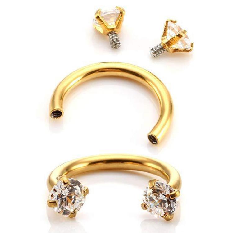 Fashion Simple Piercing Septo Nose Lip Ear Septum Cartilage Captive Hoop Ring 1
Fashion Simple Piercing Septo Nose Lip Ear Septum Cartilage Captive Hoop Ring 1