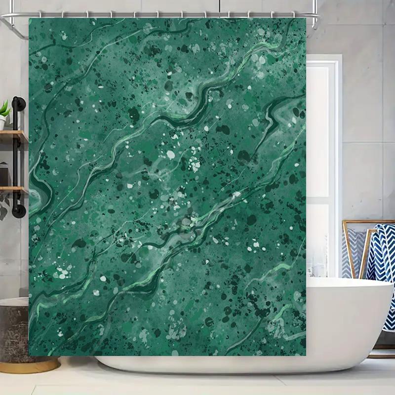 Modern Green Marble Shower Curtain Waterproof Bath Decor For Bathroom Decorations W60H190(CM)-1 Pcs
Modern Green Marble Shower Curtain Waterproof Bath Decor For Bathroom Decorations W60H190(CM)-1 Pcs