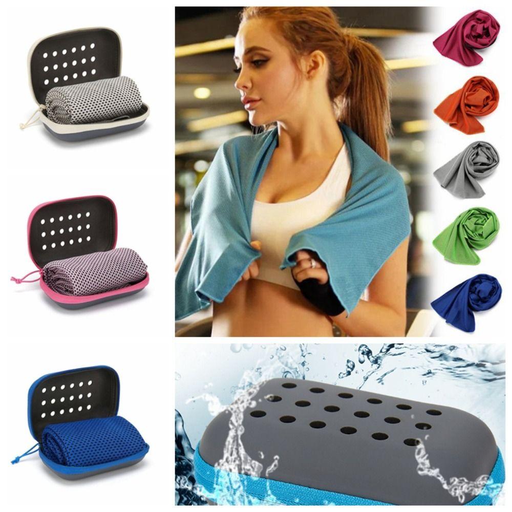 Cold Sensitive Sports Cooling Ice Towel Microfiber Cooling Towel Ice Towel Beach Towel Gym світло-синій колір
Cold Sensitive Sports Cooling Ice Towel Microfiber Cooling Towel Ice Towel Beach Towel Gym світло-синій колір