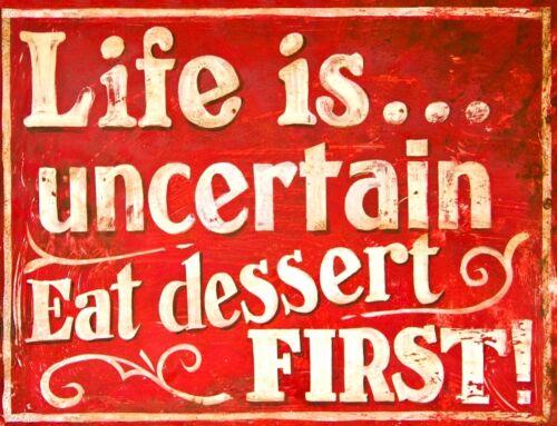 TIN SIGN Life Uncertain Quotes Rustic Wall DecorAluminum 20x30cm(7.8x11.8inch)
TIN SIGN Life Uncertain Quotes Rustic Wall DecorAluminum 20x30cm(7.8x11.8inch)