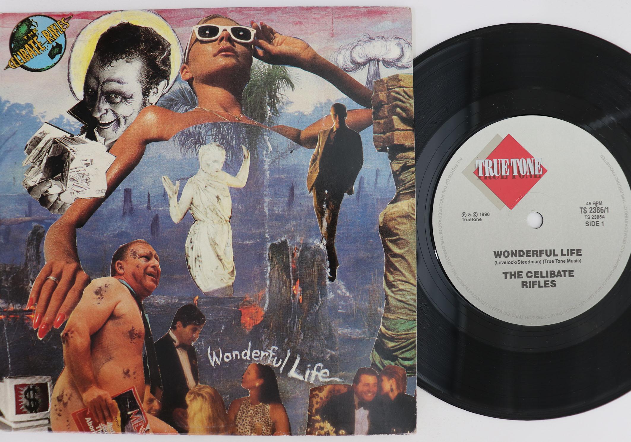 7inch Record CELIBATE RIFLES Wonderful Life TS238612 TRUETONE 1990 Australia Rock Used
7inch Record CELIBATE RIFLES Wonderful Life TS238612 TRUETONE 1990 Australia Rock Used
