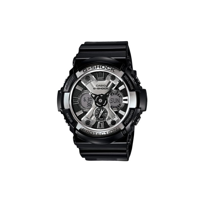 Casio LCD/pointer dual display series is fashionable and classic, black glossy body, LCD pointer dual display, waterproof, shockproof and GA-200BW-1A чорний
Casio LCD/pointer dual display series is fashionable and classic, black glossy body, LCD pointer dual display, waterproof, shockproof and GA-200BW-1A чорний