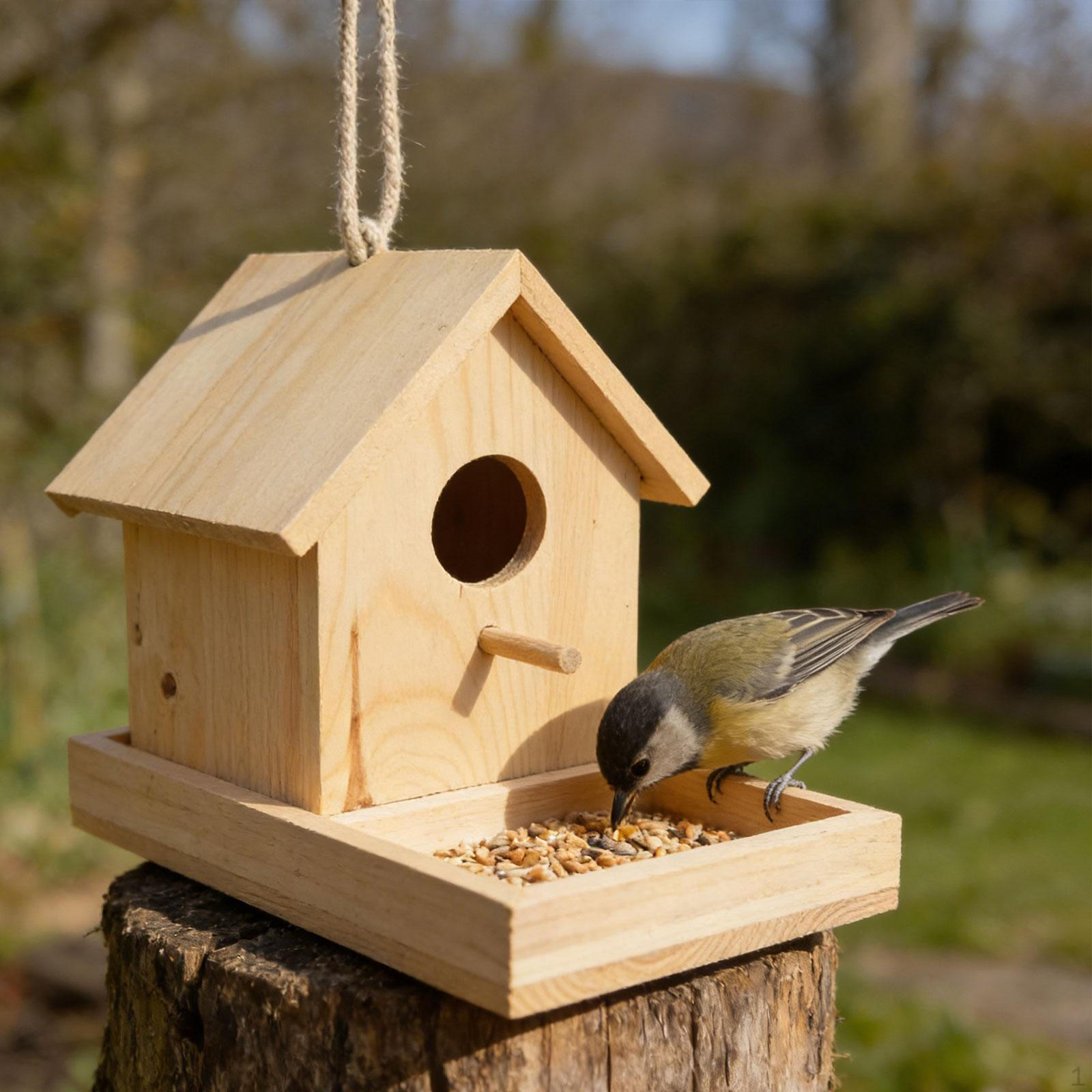 Bird House for Outside Multipurpose Decorative Birdhouse Hanging Nest Box Yard Finch Home
Bird House for Outside Multipurpose Decorative Birdhouse Hanging Nest Box Yard Finch Home