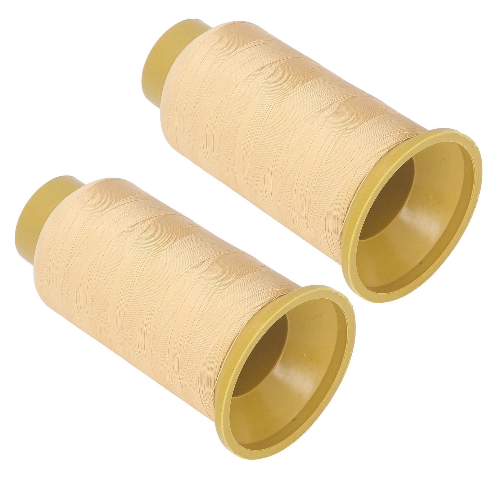 2 шт. Конусы швейных ниток с высокой прочностью на разрыв, предотвращающие разрыв, 2187 ярдов, каждая из 3 нитей бежевый
2 шт. Конусы швейных ниток с высокой прочностью на разрыв, предотвращающие разрыв, 2187 ярдов, каждая из 3 нитей бежевый