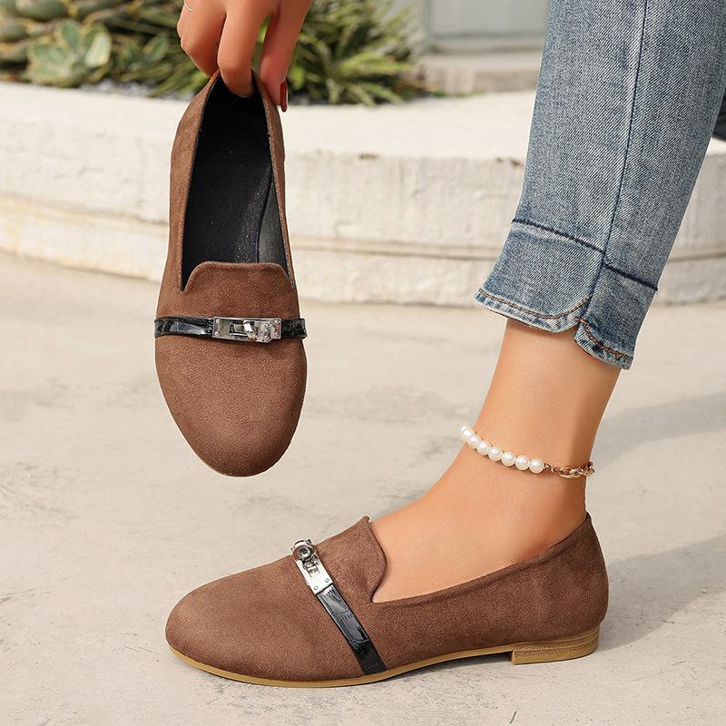 Large Size Women s Loafers Autumn Winter Soft Sole Metal Decoration Single Shoe Lightweight Comfort Slip on Casual Shoes 43
Large Size Women s Loafers Autumn Winter Soft Sole Metal Decoration Single Shoe Lightweight Comfort Slip on Casual Shoes 43