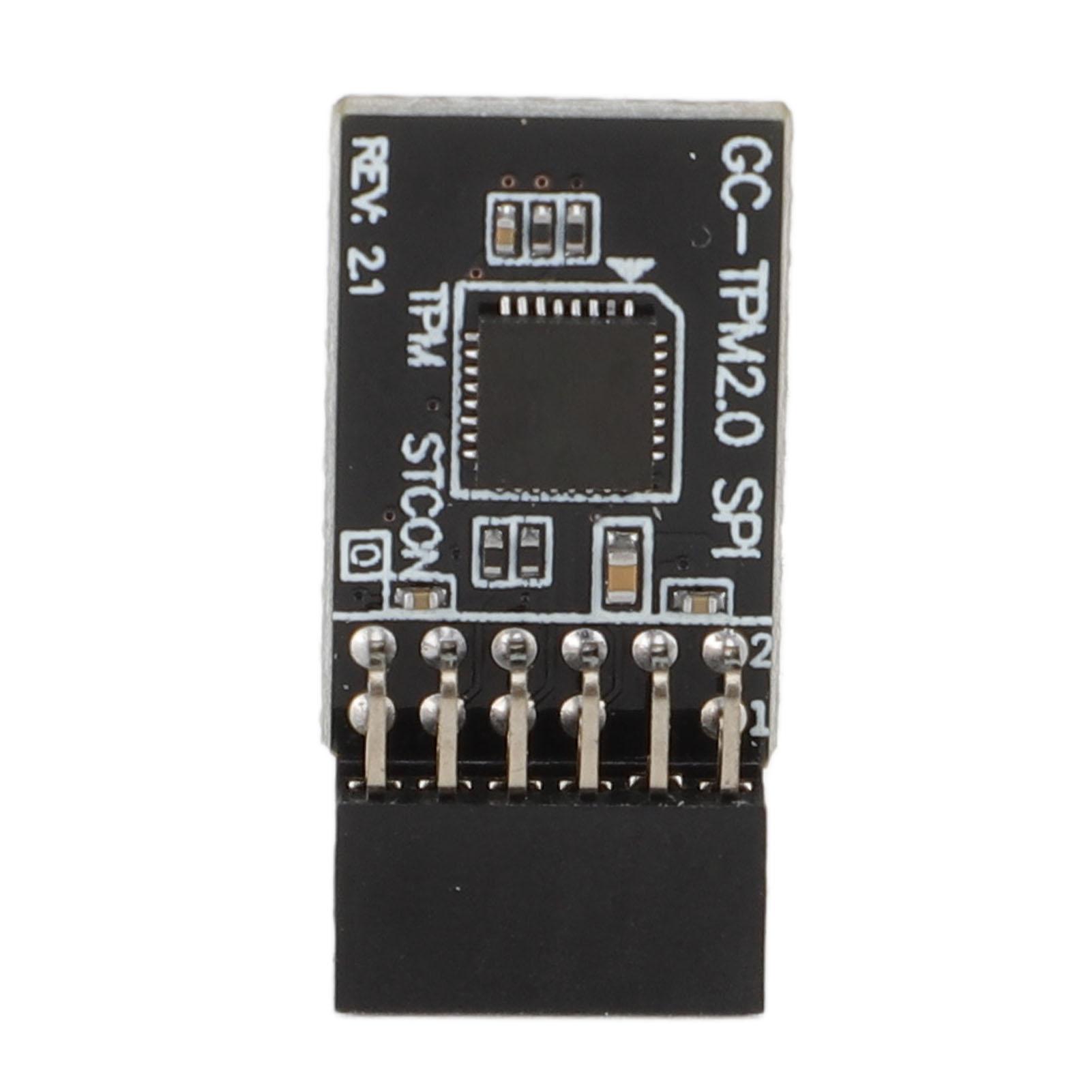 Модуль безпеки шифрування TPM 2.0 GA 12-1 Pin 2 x 6P SPI інтерфейсний модуль віддаленої карти для
Модуль безпеки шифрування TPM 2.0 GA 12-1 Pin 2 x 6P SPI інтерфейсний модуль віддаленої карти для