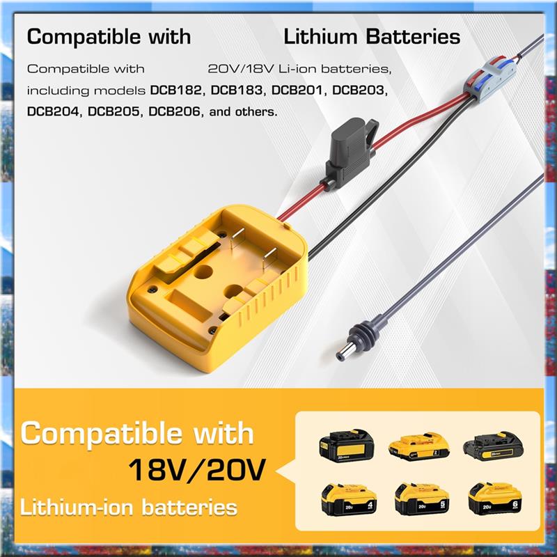 Top Deals For Starlink Mini Power Cable 2M For Battery Charger Adapter To DC Power DCB-18V/20V Cable Cord Plug
Top Deals For Starlink Mini Power Cable 2M For Battery Charger Adapter To DC Power DCB-18V/20V Cable Cord Plug