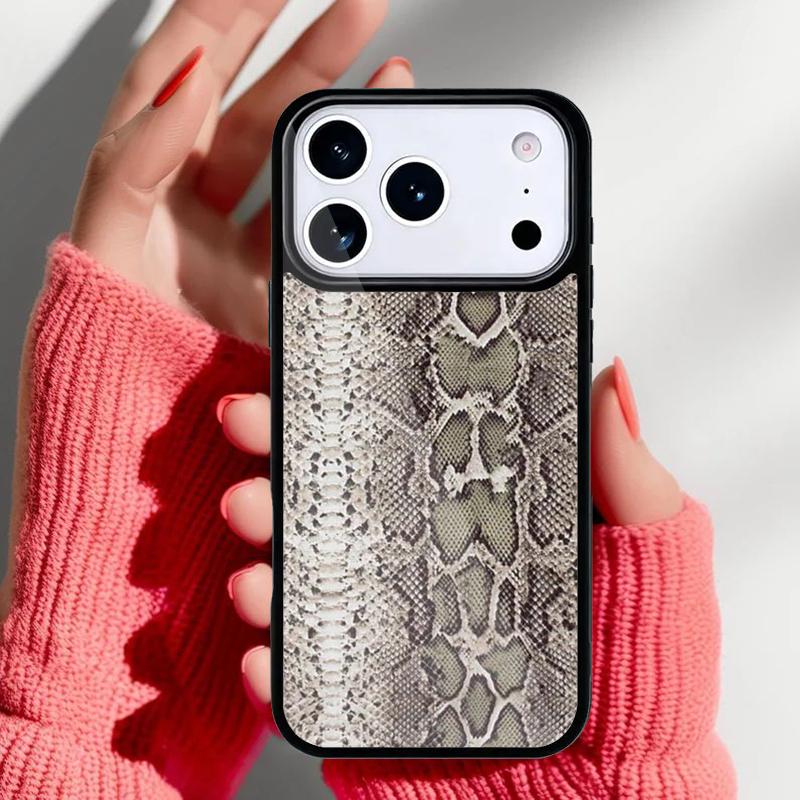 Snake Texture Phone Case for iPhone 17 Air 16e 15 14 13 Pro Max Back Cover for 12 11 Pro Coque iPhone 14 Pro
Snake Texture Phone Case for iPhone 17 Air 16e 15 14 13 Pro Max Back Cover for 12 11 Pro Coque iPhone 14 Pro