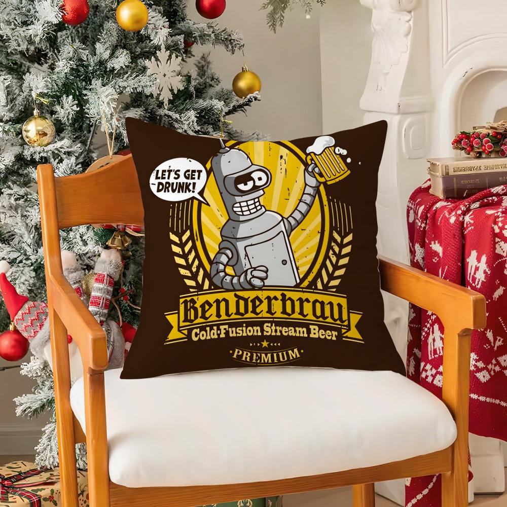 Anime FFuturama BBender Pillow Case Silky elegant Comfort Sofa Bed Invisible zipper 30cmx30cm
Anime FFuturama BBender Pillow Case Silky elegant Comfort Sofa Bed Invisible zipper 30cmx30cm